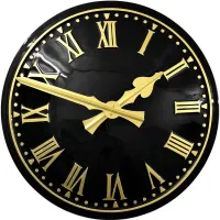 Wilmslow Outdoor Clock Service dark dial