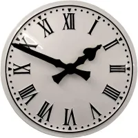 Wilmslow Outdoor Clock Service white dial